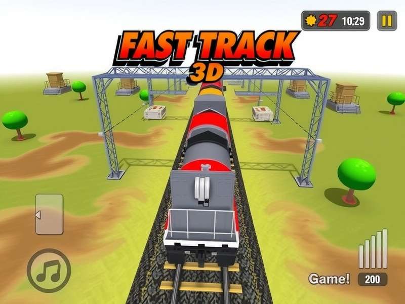 Fast Track 3D India Game Screenshot